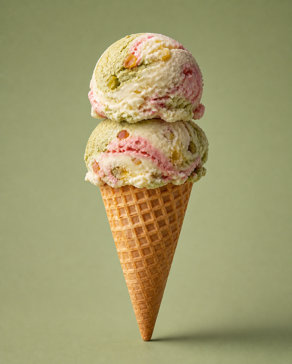 Cono de helado Cassata Siciliana