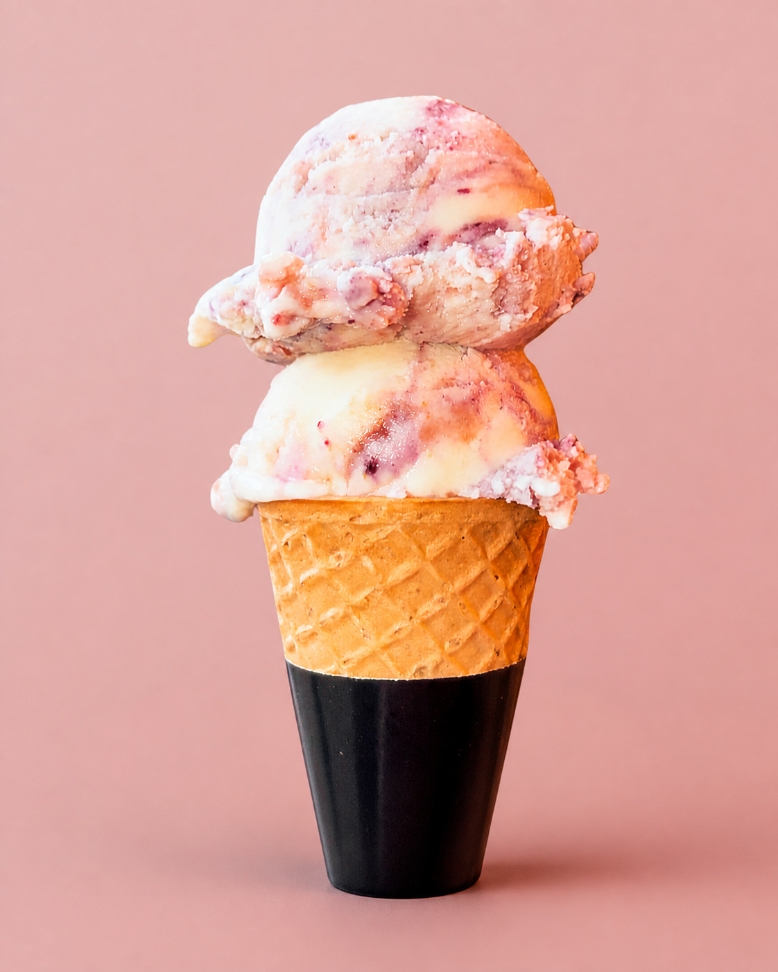 Cono de helado Cereza a la crema