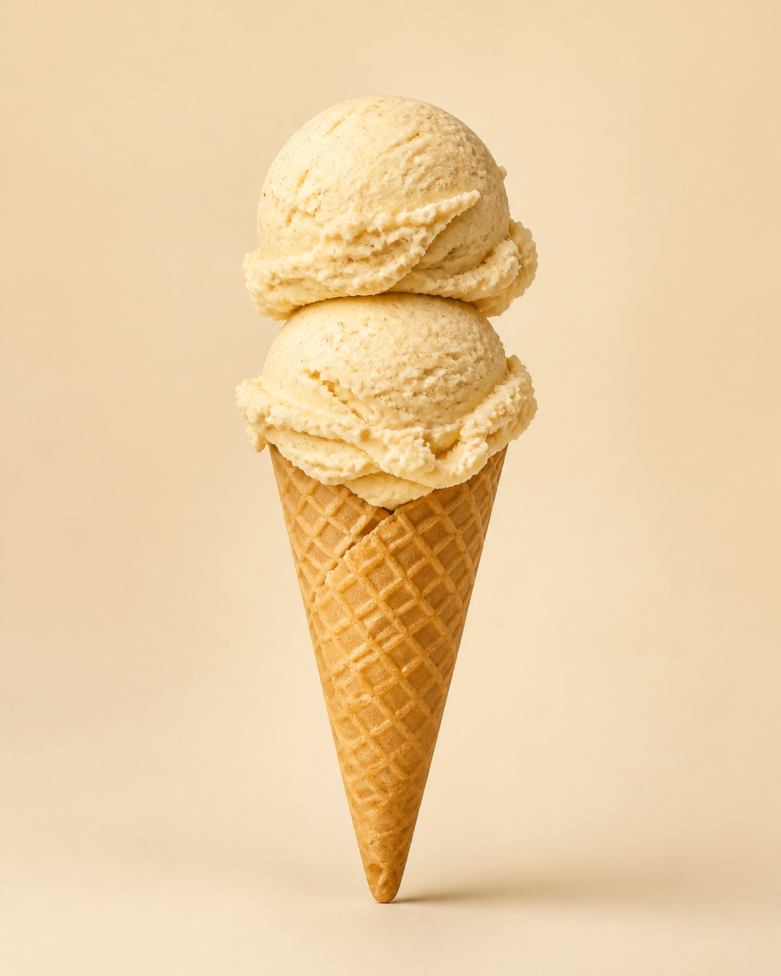 Cono de helado Mantecado de Cacao