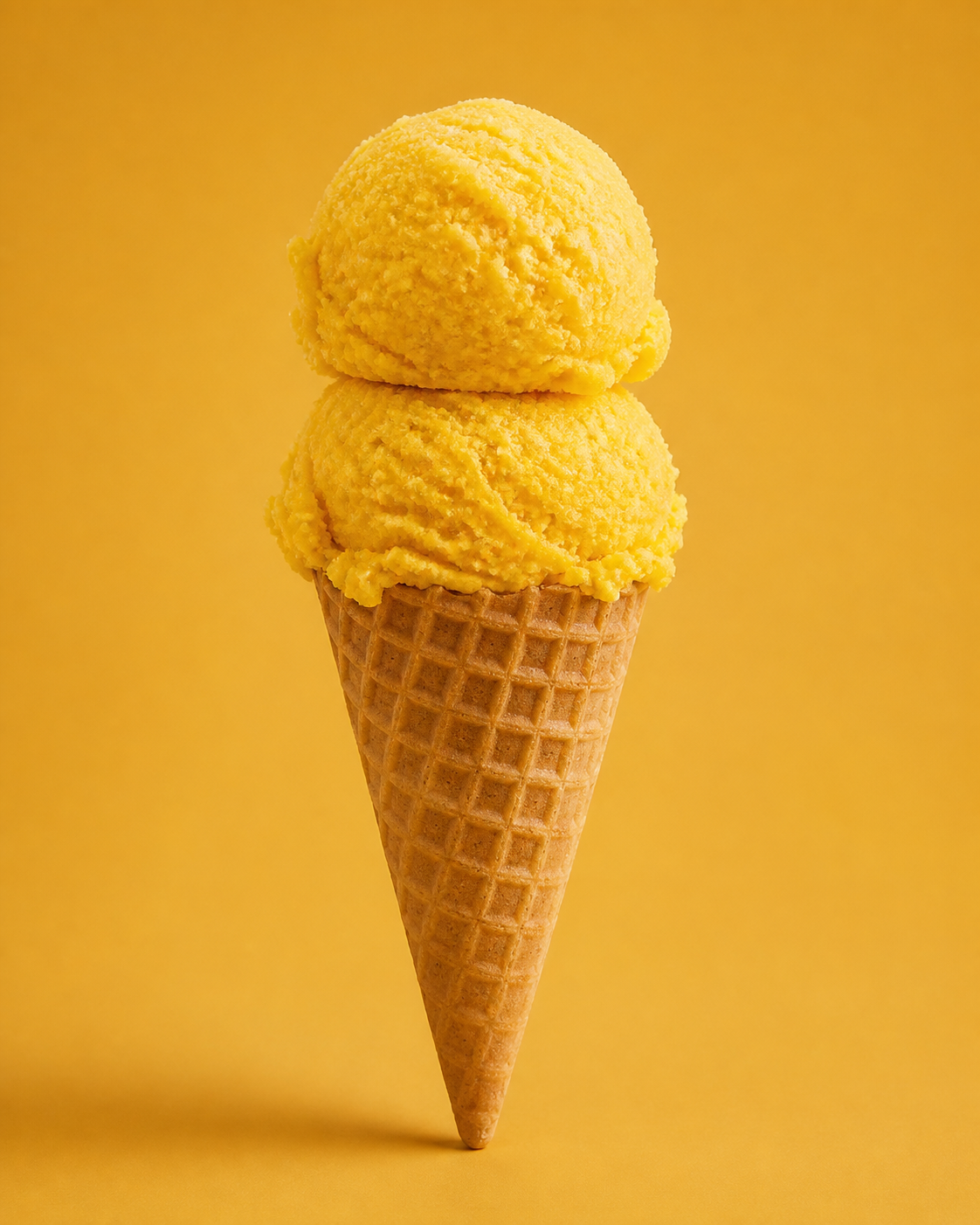 Cono de helado Mango Maracuyá