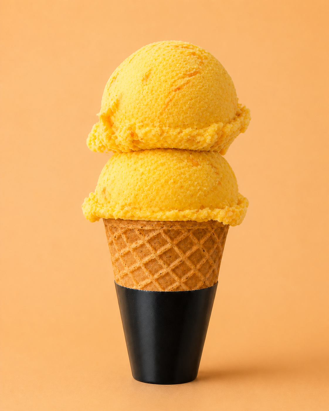 Cono de helado Mango Cempasúchil