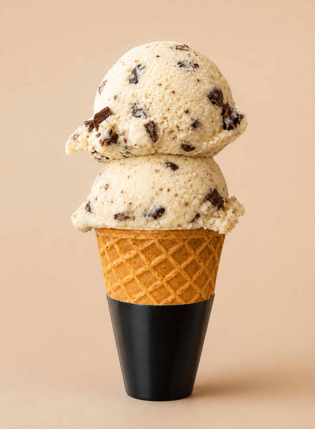 Cono de helado Tzoalli — Amaranto con Chocolate Semiamargo